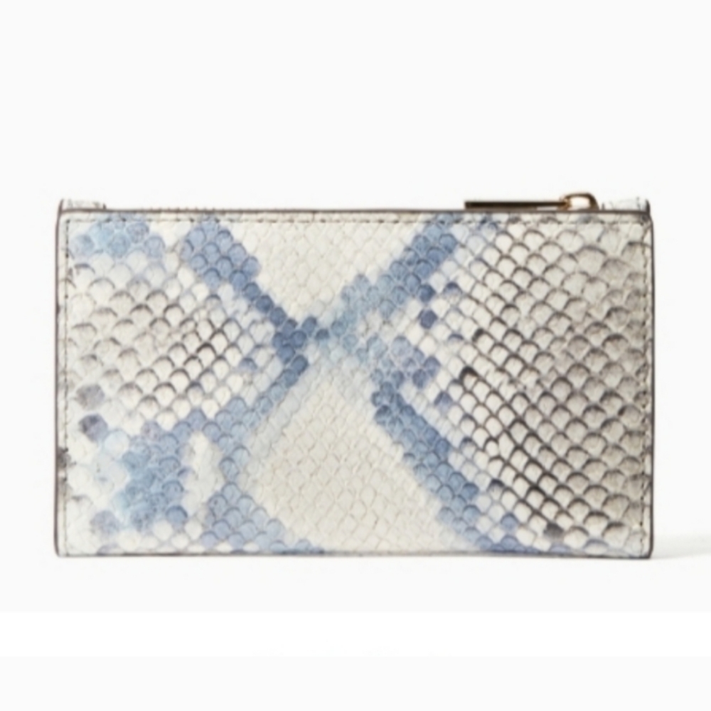 Kate Spade Hayes Street Snake-Embossed Wallet - Picture 2 of 11